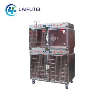 Innrautt meðferð gæludýr búr á hjólum